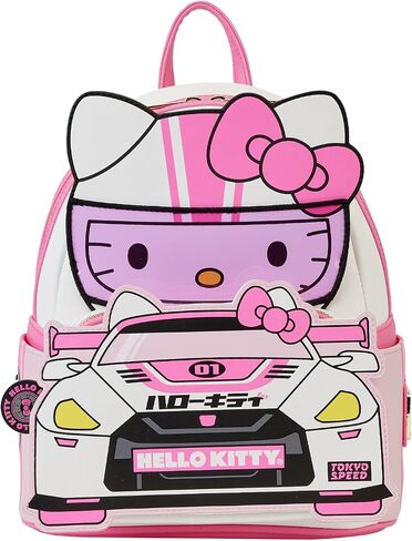 حقيبة ظهر صغيرة من Loungefly Hello Kitty Tokyo Speed ​​Racer Cosplay in Saudi Arabia