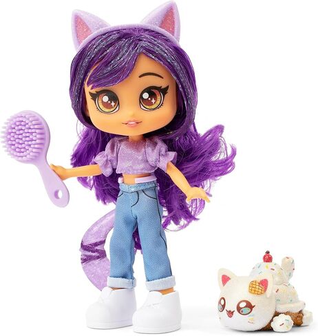 Aphmau Fashion Doll & Accessories Mermaid, 5 Mystery Surprise Toys, Exclusive Glitter MeeMeows Mini Figure, Official Merch in Saudi Arabia