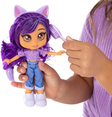 Aphmau Fashion Doll & Accessories Mermaid, 5 Mystery Surprise Toys, Exclusive Glitter MeeMeows Mini Figure, Official Merch in Saudi Arabia