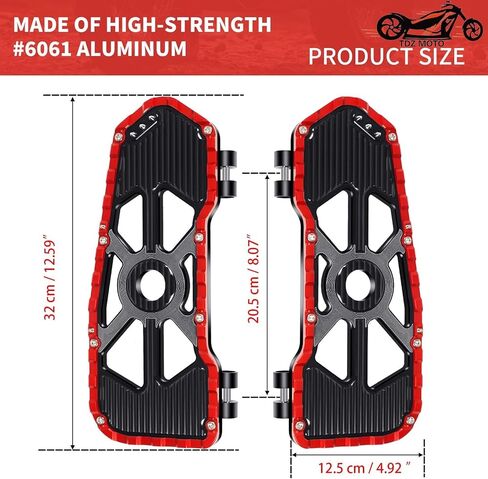 ألواح أرضية للسائق الأمامي من TDZ تناسب 2009-2023 Harley Touring Road King Road Glide Street Glide Electra Glide CVO Tri Glide in Kuwait