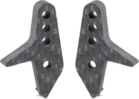 Single/Dual Carbon Rear Upper Link Riser Adjustable for RC Crawler Axial 1/10 Capra F9 Portal Axle Anti Squat Upgrade Parts (Single Riser) in Saudi Arabia