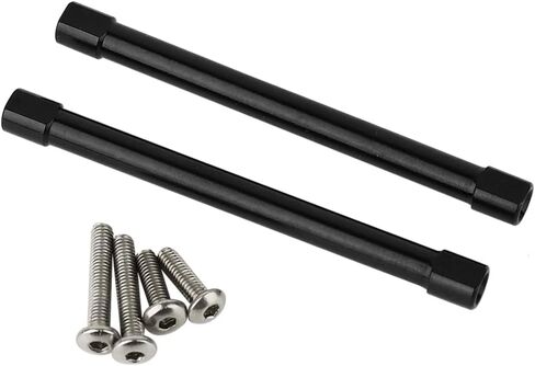 Metal Aluminum Alloy Gearbox and Motor Mount Connector Post Rod for 1/10 RC Crawler Axial SCX10 PRO Upgrade Parts (Silver) in Saudi Arabia