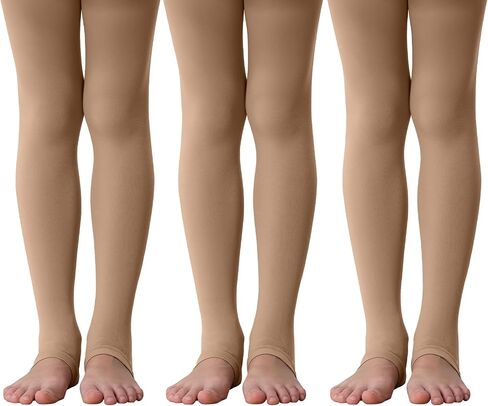 Century Star Girls Ballet Dance Stirrup Tights Ultra Soft for Stockings Kids Super Elasticity School Uniform Tights in Kuwait