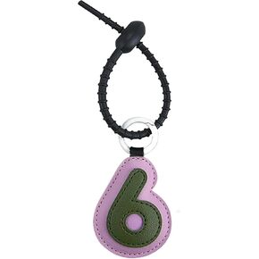 Lucky Numbers 0-9 Bag Charms, PU Keychain Accessories for Backpacks Purse Car Key
