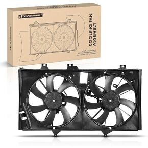 A-Premium Engine Radiator Cooling Fan Assembly Compatible with Select Toyota Models - Camry 2012-2017, Avalon 2013-2018 - Replace# 163610V310, 163630A150