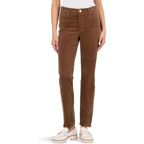 KUT from the Kloth Women's Petite Rachael High Rise Fab Ab Mom Regular Hem-Long in Corduroy