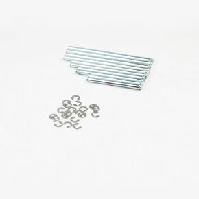 10pcs of hinge pins wish 20x E clips for HPI Baja 5B 5T Rovan King Motor redcat