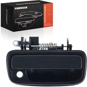 A-Premium - Front Right Passenger Side Exterior Outside Door Handle w/Keyhole - Compatible with Toyota Tacoma 1995 1996 1997 1998 1999 2000 2001 2002 2003 2004