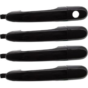 Set of 4 Exterior Door Handles for Kia Sportage 2005-2010, Front and Rear Drive & Passenger Side Replaces# 80776, 82651-1F00000
