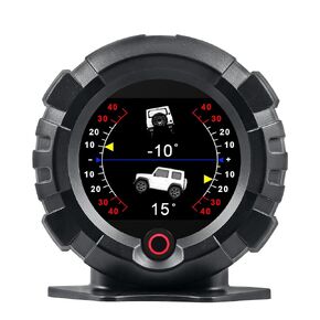 ARTILAURA GPS Speedometer Inclinometer Off-Road Angle Slope Meter Altimeter Tilt Car Digital GPS Speedometer Overspeedometer Alam