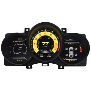 Car Digital Cluster Instrument for Porsche Macan 2012-2023 Linux System Car Speed Meter Screen Instrument Replacement for Cayman Boxster 2012-2022