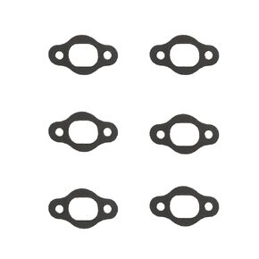6pcs Exhaust Gasket Muffler Gasket Air Out Exhaust Gasket, 2 Stroke Gas Motorized Bicycle 48cc/66cc/80cc