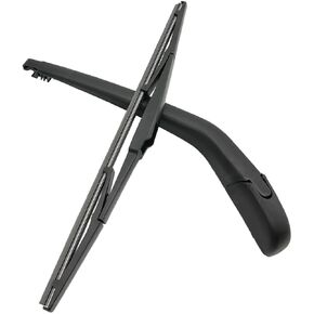 Rear Windshield Wipers Blade Arm Set for Scion XB 2008-2015 Back Glass Wiper Arm Blade Replacements All Seasons Fit, Replacement OE: 8524112130, 8524212110