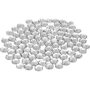 PRECIOSA Maxima Flatback Hotfix Rhinestones - Choose Your Size - Color: Crystal - 144 Pieces (SS20 (4.60-4.80mm)) (SS20 (4.60-4.80mm))
