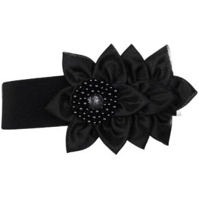 Beaded Decor Tape Belt