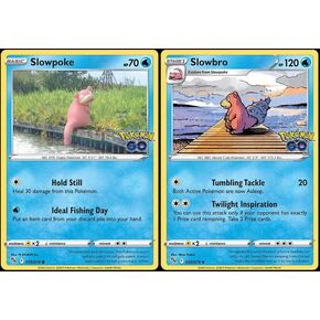 Slowbro 020/078 - Pokemon Go - Evolution Card Lot - Slowpoke
