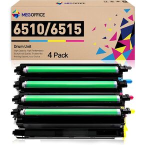 Compatible 108R01420 108R01419 108R01418 108R01417 Replacement for Xerox Workcentre 6515 Phaser 6510 Drum Unit for Phaser 6510DN 6510DNI 6510N WorkCentre 6515DN 6515DNI 6515DNM (B/C/M/Y)