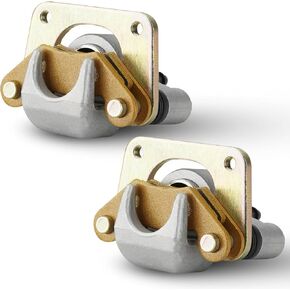 Rear Brake Caliper with Pads for Polaris Ranger Crew 570/570/Full-Size, Ranger 800/800 HD/900 XP 13-18, Ranger EV 2014-2021, Brutus 2013-2014 Left Right UTV Caliper Replacement-2Pcs