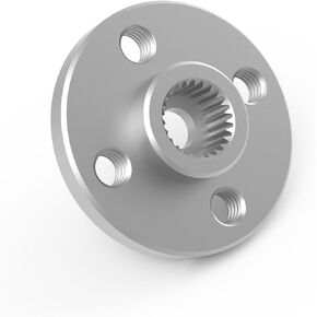AGFRC 25T CNC Metal Round Shaped AL7075 Aluminum Alloy Servo Horn for Standard RC Servo (HSO07)