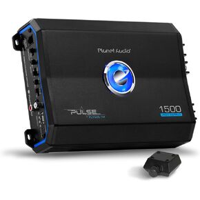 Planet Audio PL2000.1M Monoblock Car Amplifier - 2000 Watts, 2/4 Ohm Stable, Class A/B, Mosfet Power Supply, Great for Subwoofers