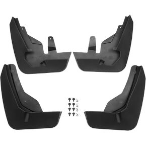 Mud Flap Splash Guard with Mount Accessories Front & Rear Side Mud Guard for Chevrolet Suburban Sport 2021-2023 (Set of 4)