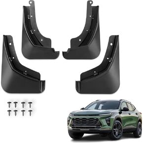 Mud Flaps Compatible with Chevrolet Trax 2025 2024, Mud Guards 4pcs Fender Guards Compatible with Chevy Trax Accessories 2024 No Drill Splash Guards