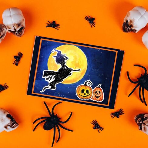 ORIGACH Autumn Harvest Clear Stamps and Dies Set, Autumn Pumpkin Scarecrows Truck Silicone Stamps and Metal Die Cut for Card Making Thanksgiving Scrapbooking Journal Crafting in Saudi Arabia