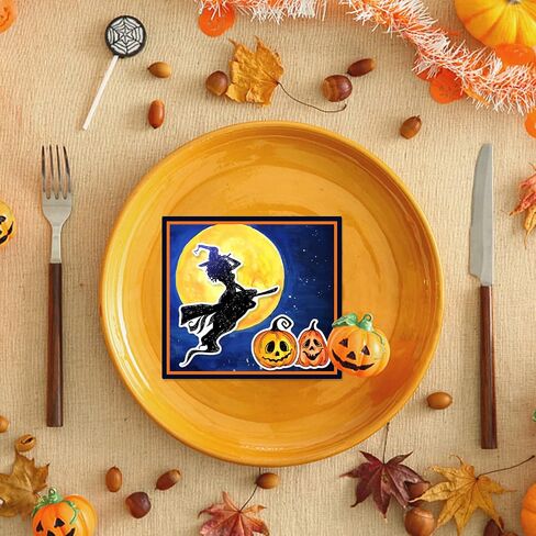 ORIGACH Autumn Harvest Clear Stamps and Dies Set, Autumn Pumpkin Scarecrows Truck Silicone Stamps and Metal Die Cut for Card Making Thanksgiving Scrapbooking Journal Crafting in Saudi Arabia