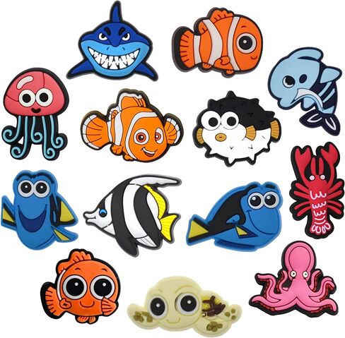 Cute Cartoon Shoe Decoration Charms | Charm Accessories for Shoe Wristband Clog Sandals | Holiday Party Gifts in Saudi Arabia