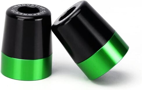 Handlebar Grip End For Kawasaki Vulcan S650 VN650 EN650 2015-2023 Vulcans 900 Motorcycle CNC Aluminum Handlebar Bar Ends Plug Balance Pad vulcans Accessories (green) in Saudi Arabia