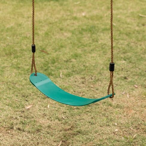 Outdoor Playground Kids Heavy Duty Swing Seat, EVA Belt Swing with Rope for All Ages, Red Set of 2 in Saudi Arabia