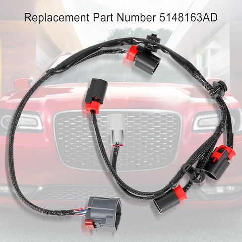 MDS Jumper Wiring 5148163AD Replacement Fit for Chrysler 300 2010-2024/ Dodge Charger Challenger Ram 1500 Durango 2010-2014/ Jeep Grand Cherokee 2010-2014 in Kuwait