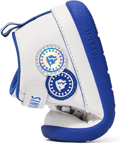 Toddler Shoes Soft Rubber Sole First Walking Shoes Baby Breathable Sneakers in Kuwait