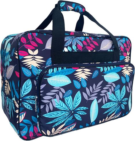 حقيبة ماكينة الخياطة المنزلية ذات سعة كبيرة، حقائب تخزين مفيدة، حقيبة متنوعة لتنظيم الماكينة - أزرق فاتح، أزرق in Kuwait