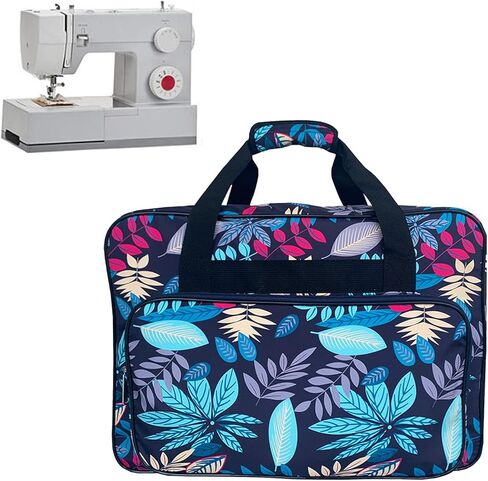 حقيبة ماكينة الخياطة المنزلية ذات سعة كبيرة، حقائب تخزين مفيدة، حقيبة متنوعة لتنظيم الماكينة - أزرق فاتح، أزرق in Kuwait