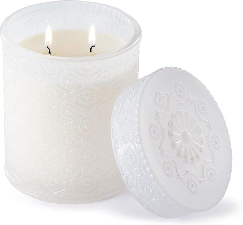 Scented Candles,Clean Cotton Scented Candles for Home Scented, Luxury Candles Gifts Jar Fall Candles with up to 50 Hours Long Lasting, Fall Fragrance, 15.87 oz in Saudi Arabia