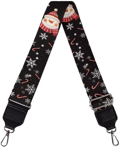 Coldinair Christmas Snowman Purse Strap with Adjustable Hardware Pineapple Pattern Replacement Bag Straps Wide Bag Straps for Canvas Crossbody Purses Strap Messenger Bags Shoulder Handbags in Saudi Arabia