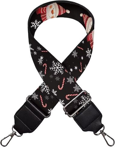 Coldinair Christmas Snowman Purse Strap with Adjustable Hardware Pineapple Pattern Replacement Bag Straps Wide Bag Straps for Canvas Crossbody Purses Strap Messenger Bags Shoulder Handbags in Saudi Arabia