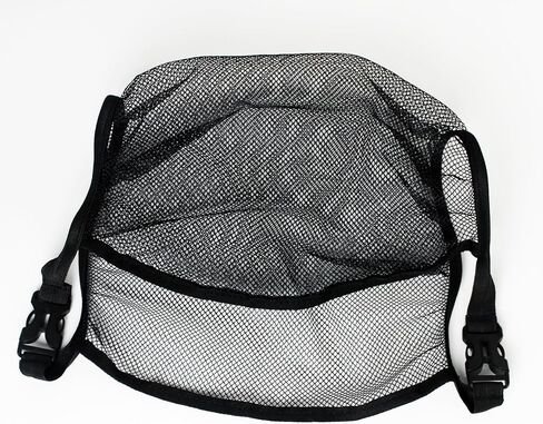 Mesh Fixing Strap for Easy Fastening Backpack to Luggage Handle - Bag Accessory for Securely Attaching Shoulder Bag and Trolley Strap with Plastic Buckle in Saudi Arabia