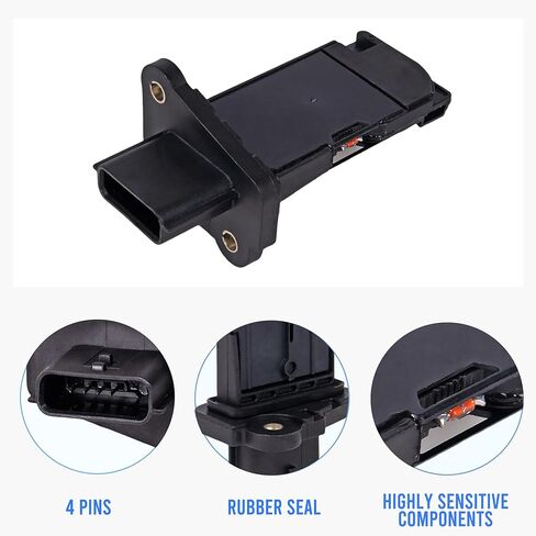 Mass Air Flow Sensor MAF Sensor Fit for Nissan Altima 2.5L Murano 2.5L Pathfinder 2.5L Sentra 1.8L & Infiniti M35h 3.5L Q50 3.5L Q703.5L QX60 2.5L OE#22680-1MG0A in Kuwait