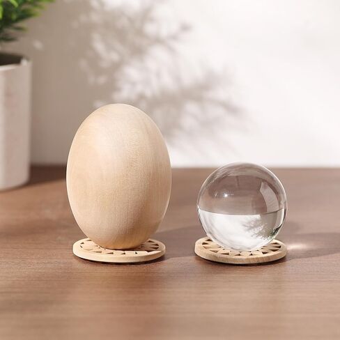 حامل كروي، حامل كرة كريستال، حامل بيض، حامل بيض مزخرف، حامل عرض كروي كريستال أنيق وحامل عرض بيض مزخرف (16 قطعة حجم كبير) in Kuwait