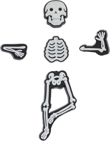 25,30,50,100 Pcs Random Halloween Shoe Charms for Croc Clog Sandals Bracelets Accessories Decoration, Horror Pumpkin Skull Shoe Charms for Kids Teens Adults Hallwoeen Party Favor Gift in Saudi Arabia