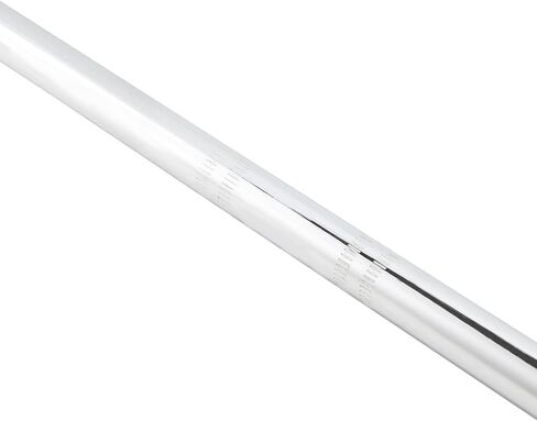 Motorcycle Straight Handlebar 7/8" Drag Handle Bar Cafe Racer Handlebars Universal for Bobber Custom Cruiser Dual Sport Street Bike Silver in Saudi Arabia