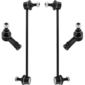 ES800471 K80258 Front Outer Tie Rod Ends Stabilizer Sway Bar Links for Mitsubishi Lancer 2008-2017 Outlander 2007 2008 2009 2010 2011 2012 2013 2014-2019 Outlander Sport 2011-2019, Pack of 4 in Kuwait