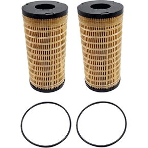 2 pcs 26560201 Fuel Filter Fits for Perkins Engine 1104A-44 1104A-44T 1104A-44TA 1104C-44 1104C-44T 1104C-44TA 1104C-E44 1104C-E44T 1104C-E44TA 1104D-44 1104D-44T 1104D-44TA 1106C-E70TA