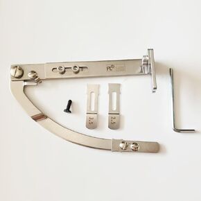 YICBOR COVERED SEAM Quilting Guide Bar French Seam Guider/Rule for 1-needle Indutrial Lockstitch Sewing Machine/Industrial Flat Car