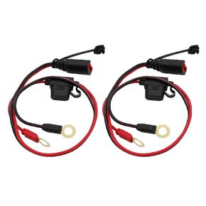 PDEEY GC008 X-Connect fit for NOCO Battery Charger, M10 XL Eyelet Terminal Connector Plug Extension Cable, 2-Pack