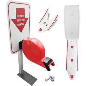 2 Digit Take a Number System Ticket Dispenser with Counter Stand and 1 Roll Queue Ticket 2000 Tickets for Queue Call System (K-T-2-ES)