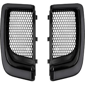 Lower Fairing Grill Light LED Turn Signal Running Light Fit for Harley Road Glide Street Glide Electra Glide Ultra Limited 2014-2023 Smoke