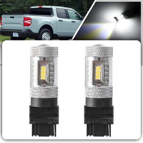 WT21W LED لمبة احتياطية عكس الضوء خطأ مجاني Canbus جاهز لـ 2021+ Ford Maverick F-150 F-250 F-350 6500K زينون أبيض عكسي ضوء لمبة in Kuwait